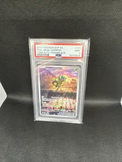 Teal Mask Ogerpon Full Art PSA 9 Mint 2024 Pokemon SVP Twilight Masquerade ETB - Image 1