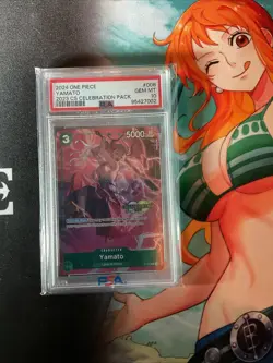 PSA 10 Yamato 2023 #P-008 CS Celebration Pack One Piece Championship - Image 1
