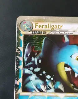 Feraligatr (Prime) HGSS07 🌟Promo🌟HeartGold SoulSilver - Holo Rare Pokemon Card - Image 5