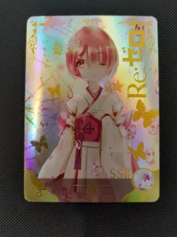 Ram Re:Zero NS-5M02-033 Goddess Story TCG Rare Holo Card - Image 1