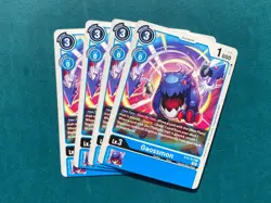 Gaossmon EX4-014 Playset Alternative Being Booster Digimon Card x4 - Image 1