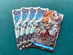Regalecusmon BT10-027 Playset Xros Encounter Digimon Card Game x4 - Image 1