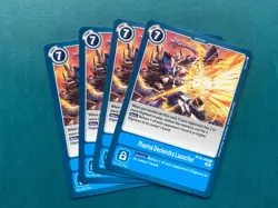 Plasma Deckerdra Launcher BT10-098 Playset Xros Encounter Digimon Card Game x4 - Image 1