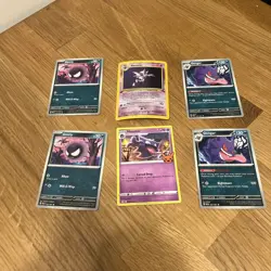 Gengar Haunter Gastly Pokemon Cards - Image 1