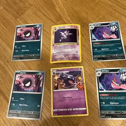 Gengar Haunter Gastly Pokemon Cards - Image 3