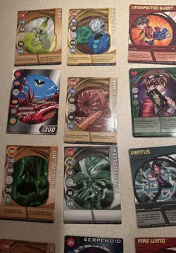 Lot of 38 Bakugan Battle Brawlers Cards from 2008 (17 Magnetic). Good Condition - Image 4