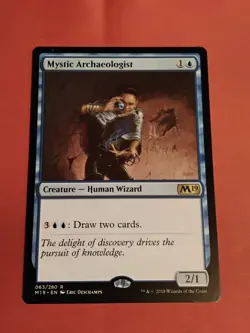 Mystic Archaeologist - Core Set 2019 #063/280 MTG Magic The Gathering Unplayed M - Image 1