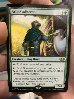 Arbor Adherent - Tarkir: Dragonstorm Commander - Magic: The Gathering MTG NM - Image 1