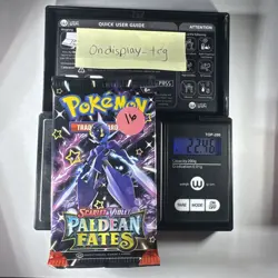 22.46g Paldean Fates Booster Pack Pokemon TCG New Sealed - Image 1
