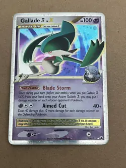 Gallade E4 LV.X 106/111 Holo Rare LV.X Rising Rivals Pokemon MP - Image 1