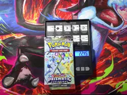 VERY HEAVY! GOD PACKUUU 22.45g Prismatic Evolutions Pokemon TCG Booster (SEALED) - Image 1