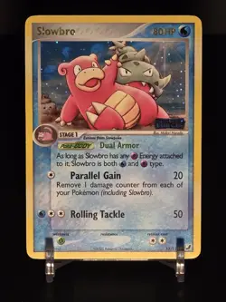 Pokemon Slowbro 13/115 EX Unseen Forces Reverse Holo Stamped - MP - Image 1