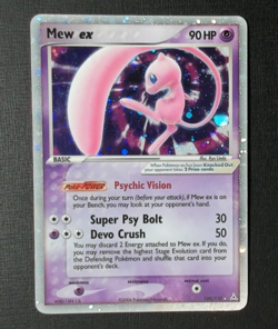 Pokemon TCG Mew EX 2006 Holon Phantoms English 100/110 RARE - Image 1