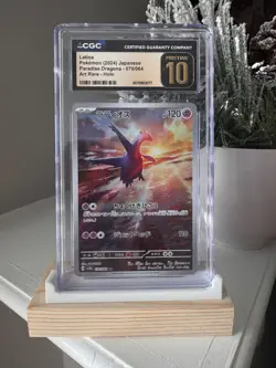 Latios 070/064 AR Art Rare Paradise Dragona sv7a Pokemon Card CGC 10 Pristine - Image 1