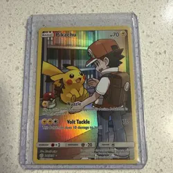 Pokemon Pikachu 241/236 Alt Art Secret Rare Cosmic Eclipse Sun & Moon NM - Image 3