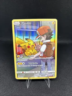 Pokemon Pikachu 241/236 Alt Art Secret Rare Cosmic Eclipse Sun & Moon LP/ MP - Image 1