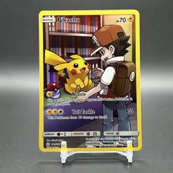 Pokemon Pikachu 241/236 Alt Art Secret Rare Cosmic Eclipse Sun & Moon NM+ - Image 1