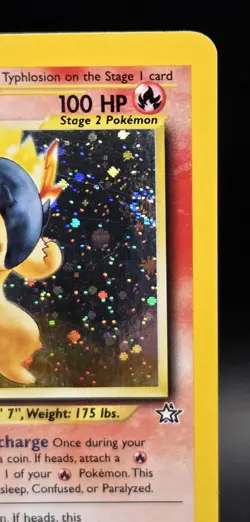Pokemon TCG ~ Typhlosion Neo Genesis ~ Holo Card ~ Rare #17/111 ~ (See Pictures) - Image 5