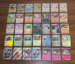 POKEMON TCG PRISMATIC EVOLUTIONS 35 Card Lot: Poke Balls, EX, Trainers, Ace-Spec - Image 1