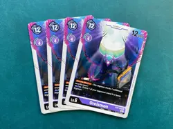 Ornismon BT6-080 Playset Double Diamond Digimon Card Game x4 - Image 1