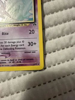 Pokemon Espeon 1/75 Neo Discovery Holo Rare Card English LP - Image 4
