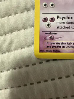 Pokemon Espeon 1/75 Neo Discovery Holo Rare Card English LP - Image 5