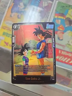 Son Goku Jr. FB08-102 Alternate Art Saiyan's Pride Dragon Ball English Card - Image 1