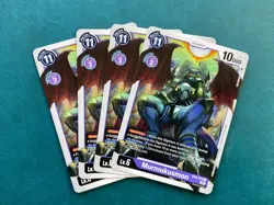 Murmukusmon BT6-079 Playset Double Diamond Digimon Card Game x4 - Image 1