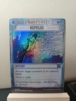 Repulse 0013 OTP Foil Uncommon Outlaws Of Thunder Junction MTG LP - Image 1