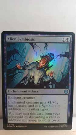Alien Symbiosis Foil Uncommon [NM] - MTG SPM - Image 1