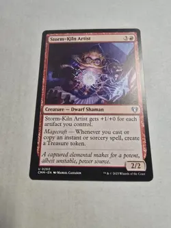 Storm-Kiln Artist Commander Masters Regular - Image 1