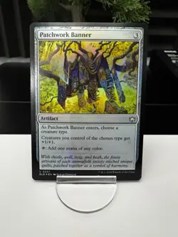 Patchwork Banner Bloomburrow Foil - Image 1