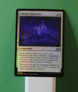 MTG WOE: Solitary Sanctuary (Enchantment) Wilds of Eldraine Foil 0030 - Image 1