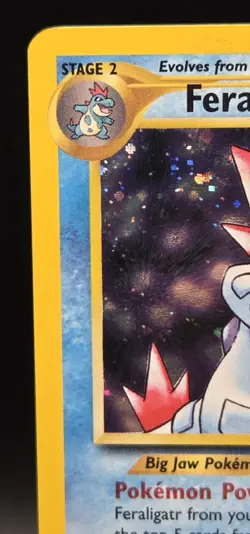 Pokemon TCG ~ Feraligatr ~ Neo Genesis ~ Rare Holo Card 4/111 ~ (See Pictures) - Image 3