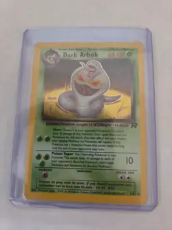 Pokemon Cards: Team Rocket Rare Holo: Dark Arbok 2/82 LP - Image 1