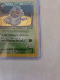Pokemon Cards: Team Rocket Rare Holo: Dark Arbok 2/82 LP - Image 5