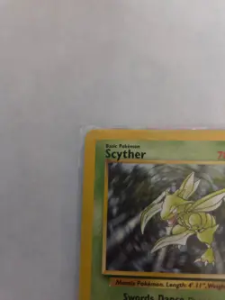 Pokemon Scyther 26/64 Jungle Regular Rare 1999 TCG Pokemon Card Non-Holo LP-NM - Image 2