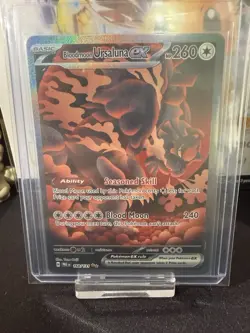 Bloodmoon Ursaluna ex 168/131 Sv: Prismatic Evolutions Holo Pokemon Card - Image 1