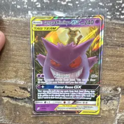 The Pokemon Company Gengar & Mimikyu GX 53/181 TAG TEAM Ultra Rare Holo - Image 1