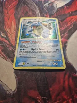 Pokemon TCG Secret Wonders #2/132 Blastoise Holo DMG Damaged - Image 2