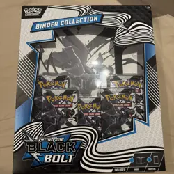 Pokemon TCG Scarlet & Violet Black Bolt - Binder Collection Box - NEW & SEALED - Image 1