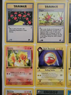 Pokemon 1st Edition Team Rocket 20 Card Lot LP Commons/Uncommons 🚀 🚀 - Image 3