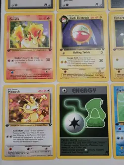 Pokemon 1st Edition Team Rocket 20 Card Lot LP Commons/Uncommons 🚀 🚀 - Image 4