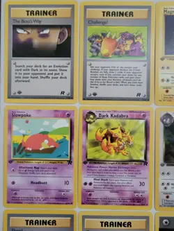 Pokemon 1st Edition Team Rocket 20 Card Lot LP Commons/Uncommons 🚀 🚀 - Image 5