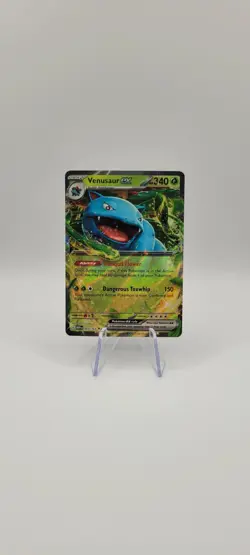 Pokemon TCG: Venusaur ex 003/165 Sv: Scarlet & Violet 151 Holo Card NM - Image 1