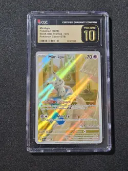 Mimikyu Pokemon Center ETB Promo CGC PRISTINE 10 - Image 1