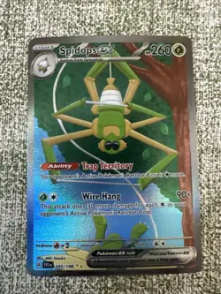 Spidops ex 243/198 Holo - SV01: Scarlet & Violet Base Set - Pokemon TCG NM - Image 1