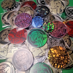 55+ Pokemon Coins Job Lot Bulk Bundle - Multiple Types - Image 1