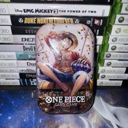 One Piece Tin Pack Set Vol. 2 - Monkey. D. Luffy - Factory Sealed - Image 1