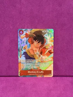 Monkey.D.Luffy (Alternate Art) OP12-015 Legacy of the Master Foil - Image 1